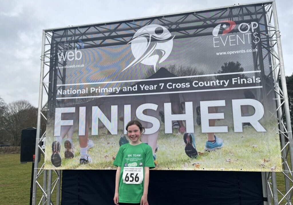 Representing MK at the National Cross Country Finals